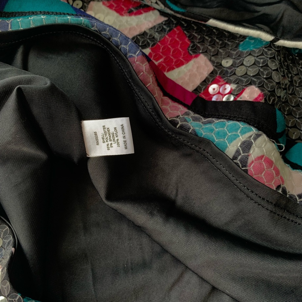 Express Sequin Mini Skirt Euc - image 4